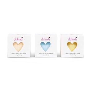 Delush CBD Sweet Heart Bath Bomb
